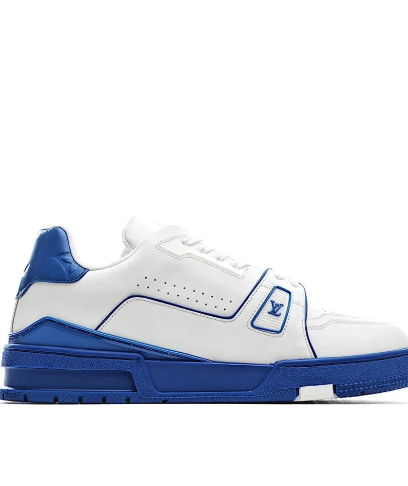 Virgil Abloh Louis Vuitton Trainer Sneaker Low Casual Basketball Shoe
