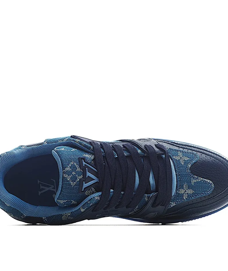 Virgil Abloh Louis Vuitton Trainer Sneaker Low Casual Basketball Shoe