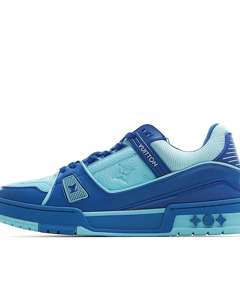 Virgil Abloh Louis Vuitton Trainer Sneaker Low Casual Basketball Shoe