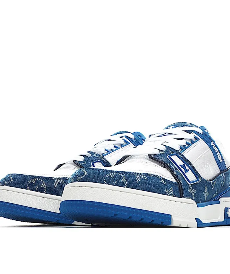 Virgil Abloh Louis Vuitton Trainer Sneaker Low Casual Basketball Shoe