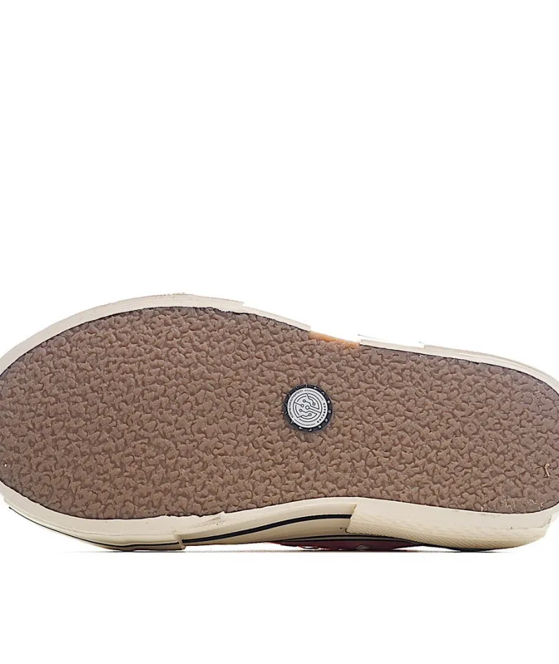 x VESSEL GOP Low canvas vulcanized sneakers