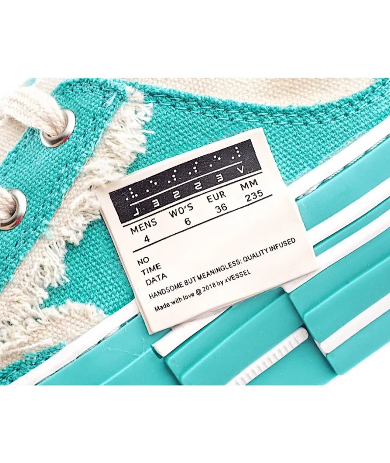 + VESSEL Peace by Piece vulcanized espadrilles
