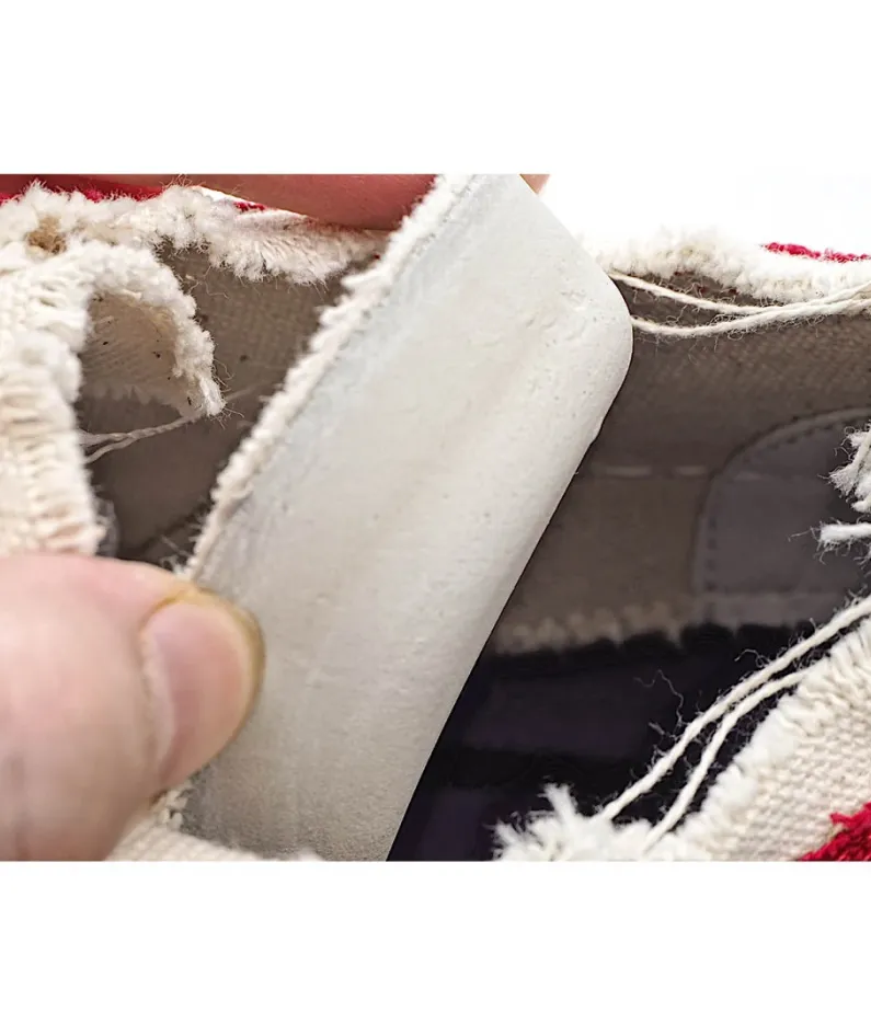 x VESSEL GOP Low canvas vulcanized sneakers