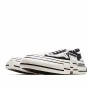 xVESSEL GOP Low Canvas Vulcanized Sneakers "Black, Beige and White Tassel" F19X001
