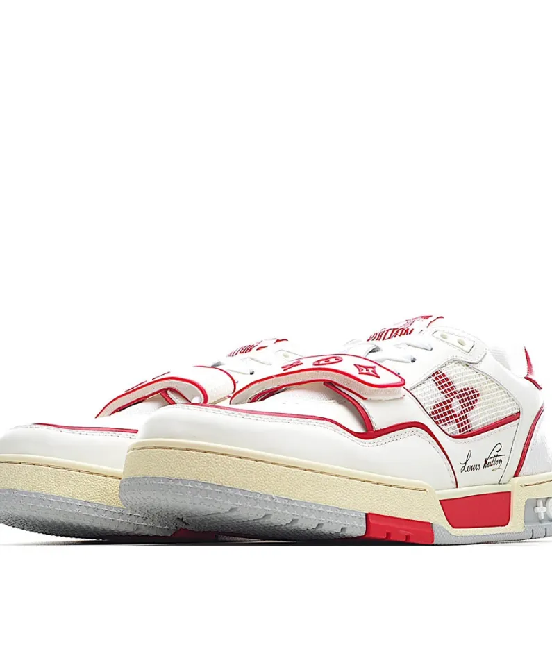 Virgil Abloh Louis Vuitton Trainer Sneaker Low Casual Basketball Shoe