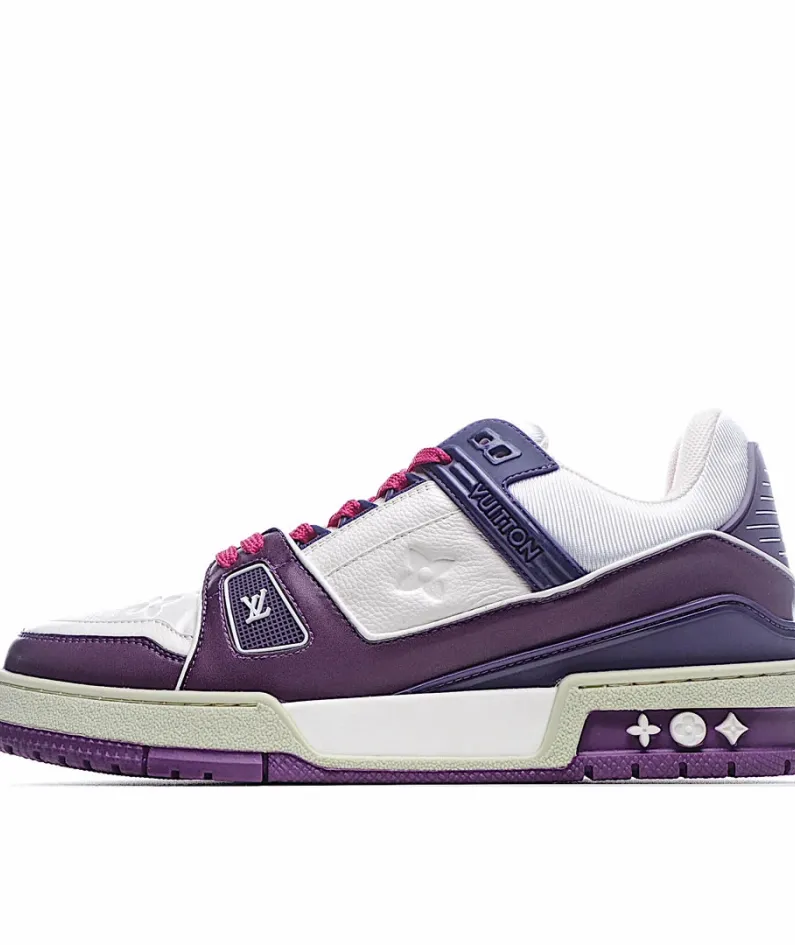 Virgil Abloh Louis Vuitton Trainer Sneaker Low Casual Basketball Shoe