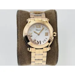 Chopard HAPPY DIAMONDS crocodile watch Diameter: 36MM