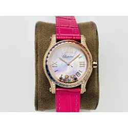 Chopard chopard Happy Sport coloured diamond watch