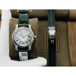 Chopard chopard Happy Sport coloured diamond watch