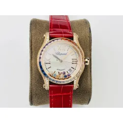 Chopard chopard Happy Sport coloured diamond watch