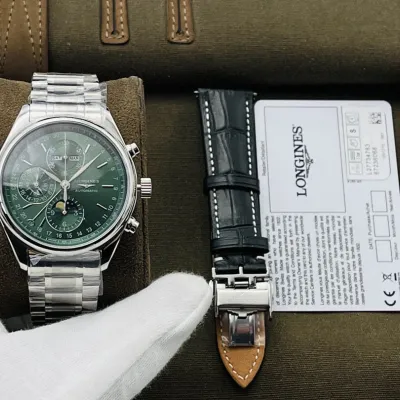 Longines Chronograph Diameter: 42*14.5mm