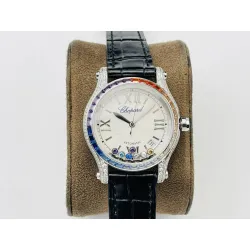 Chopard chopard Happy Sport coloured diamond watch