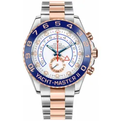 Rolex YACHT-MASTER II--(Rose Gold Strap) 116681-78211