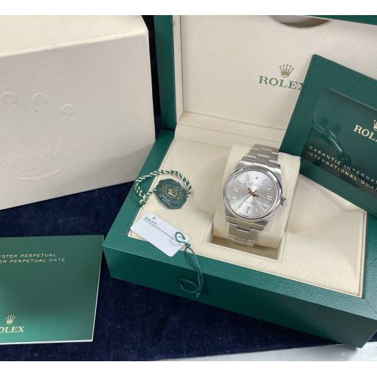 OYSTER PERPETUAL 124300 Series(Champagne gold)