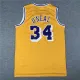 Los Angeles Lakers Shaquille O'Neal basketball jersey yellow