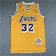 Los Angeles Lakers magic johnson basketball jersey yellow