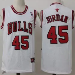 Chicago Bulls Michael Jordan basketball jersey white