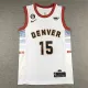 Denver Nuggets Nikola Jokic basketball jersey white