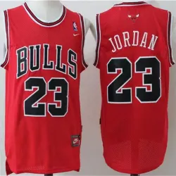 Chicago Bulls Michael Jordan basketball jersey red