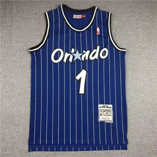 Orlando Magic Penny Hardaway basketball jersey blue