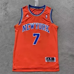 New York Knicks  Carmelo Anthony basketball jersey orange