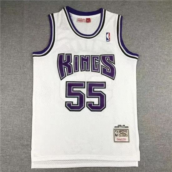 Sacramento Kings Jason Williams basketball jersey white