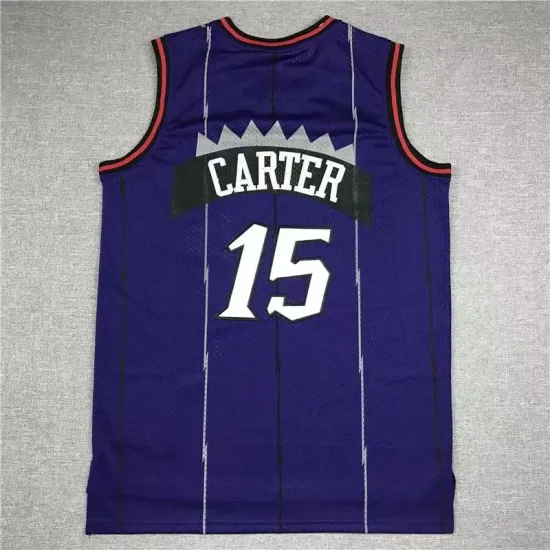 Toronto Raptors Vince Carter basketball jersey purple