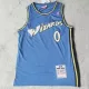 gilbert arenas #0 Washington Wizards basketball jersey blue