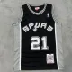 San Antonio Spurs  Tim Duncan basketball jersey black