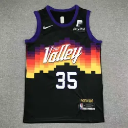 Kevin Durant #35 Phoenix Suns basketball jersey black