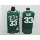 Boston Celtics Larry Bird basketball jersey green