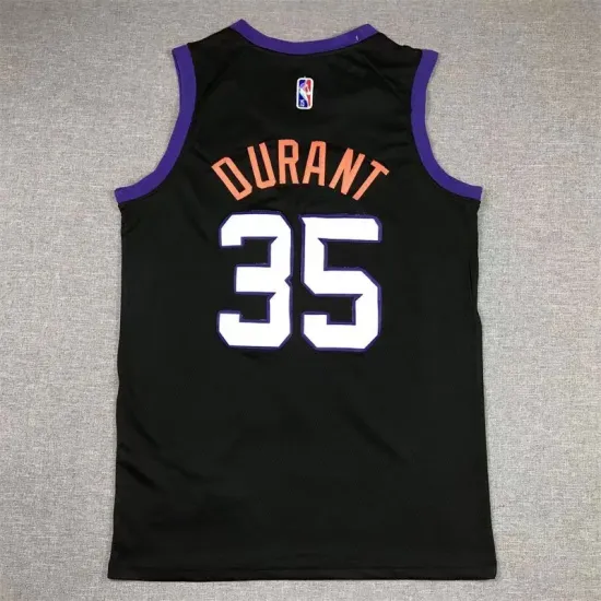 Kevin Durant #35 Phoenix Suns basketball jersey black