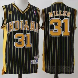 Vintage INDIANA PACERS #31 REGGIE MILLER basketball jersey black