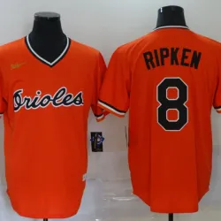 Cal Ripken Jr. Baltimore Orioles Baseball JERSEY orange