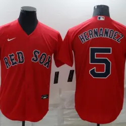Boston Red Sox Enrique Hernandez Baseball JERSEY red