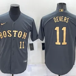 Boston Red Sox Rafael Devers Baseball JERSEY dark gray