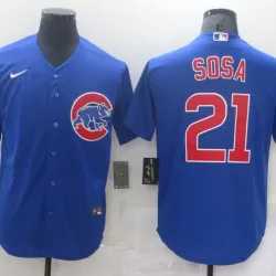Chicago Cubs Sammy Sosa Baseball JERSEY blue