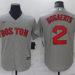 Boston Red Sox Xander Bogaerts Baseball JERSEY gray