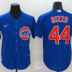 Chicago Cubs Anthony Rizzo Baseball JERSEY blue