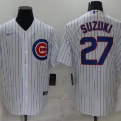 Chicago Cubs Seiya Suzuki Baseball JERSEY white