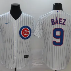 Chicago Cubs Javier Baez Baseball JERSEY white