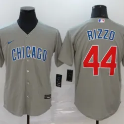Chicago Cubs Anthony Rizzo Baseball JERSEY gray