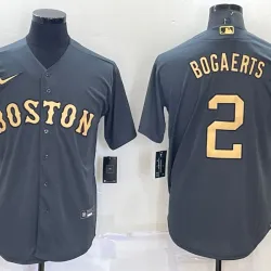 Boston Red Sox Xander Bogaerts Baseball JERSEY dark gray