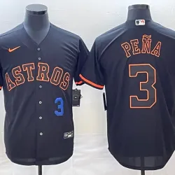 Houston Astros Jeremy Pena Baseball JERSEY navy