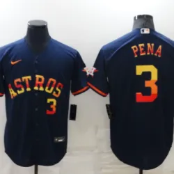 Houston Astros Jeremy Pena Baseball JERSEY navy