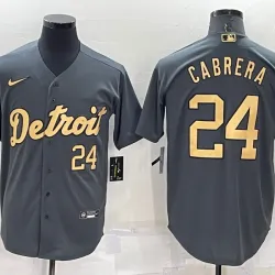 Miguel Cabrera  Detroit Tigers Baseball JERSEY black