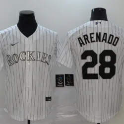 Colorado Rockies Nolan Arenado Baseball JERSEY white