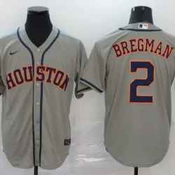 Houston Astros Alex Bregman Baseball JERSEY gray