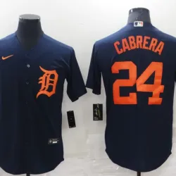 Miguel Cabrera  Detroit Tigers Baseball JERSEY navy