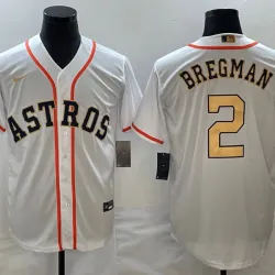 Houston Astros Alex Bregman Baseball JERSEY white